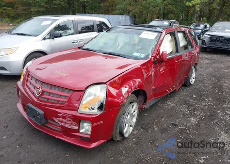 2008 Cadillac Srx V6 z USA, uszkodzony, nr VIN 1GYEE437080208666